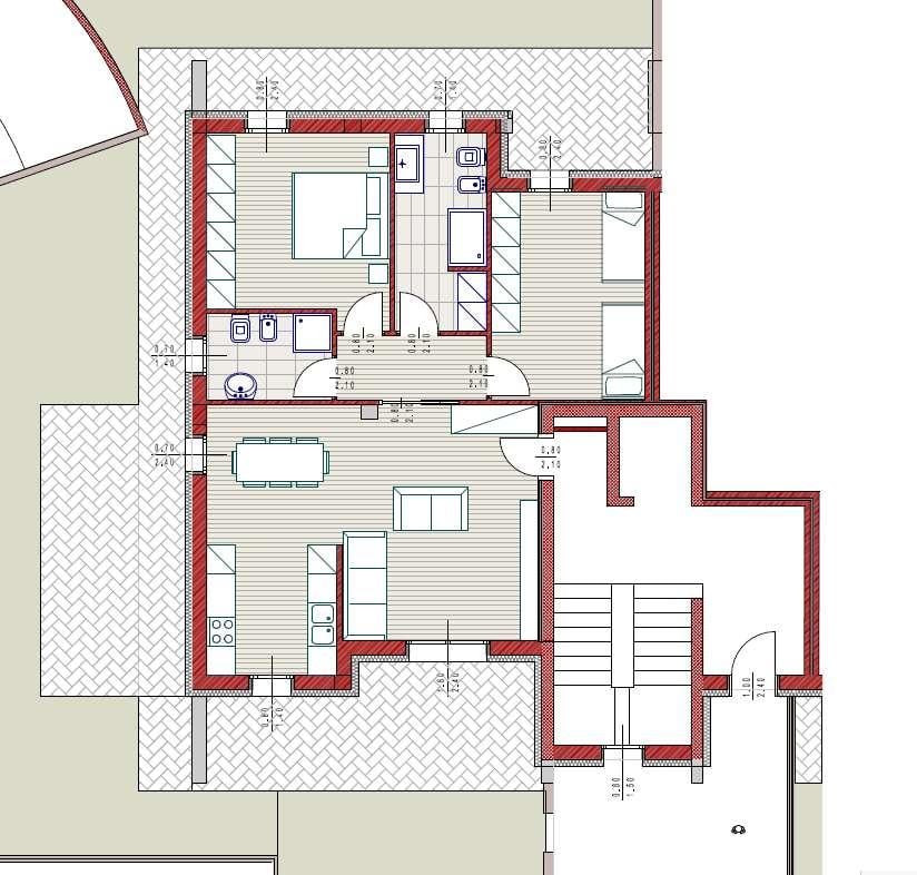 appartamento in vendita a Piacenza in zona Stadio