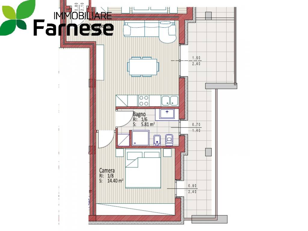 appartamento in vendita a Piacenza in zona Stadio