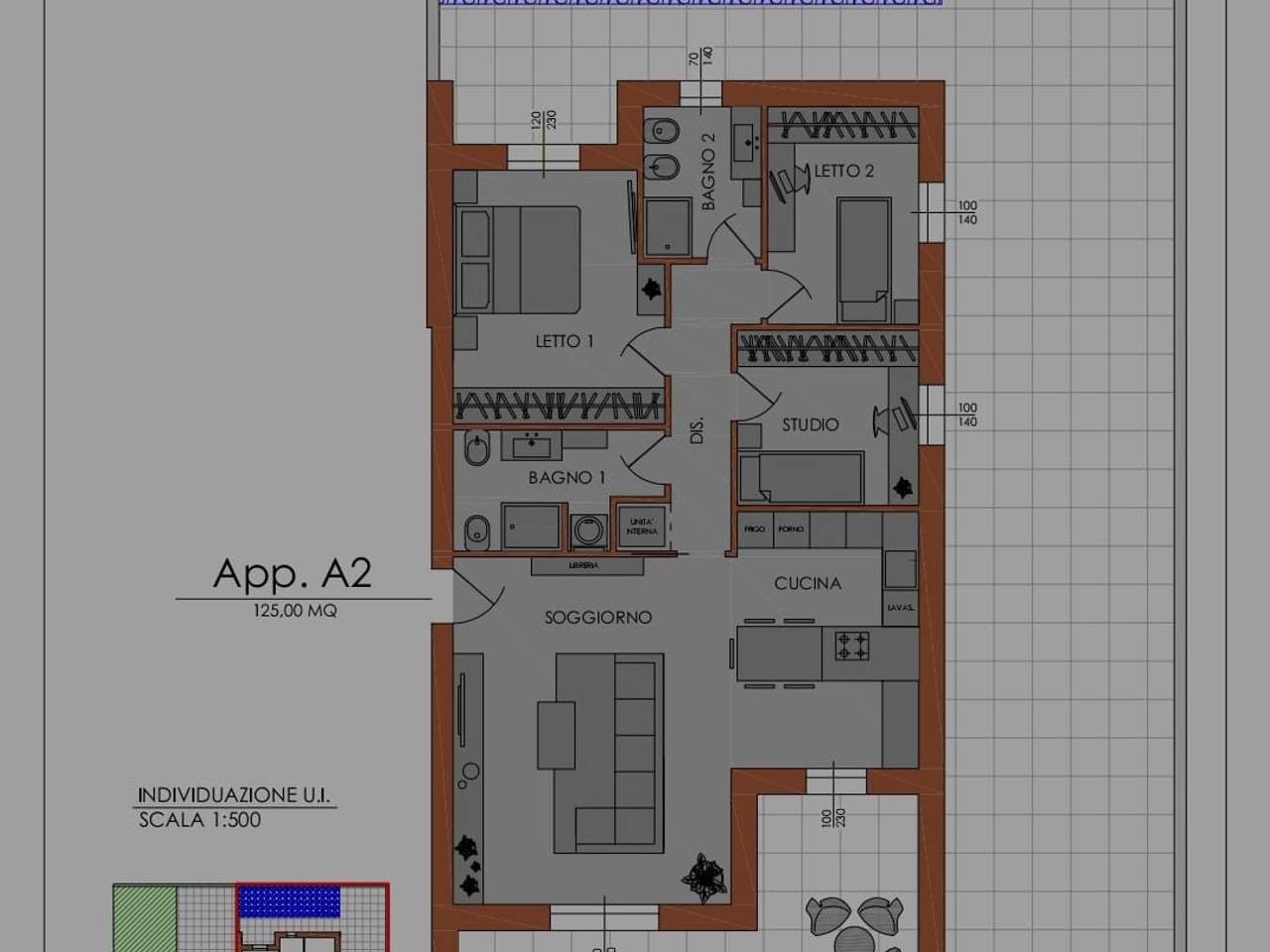 appartamento in vendita a Piacenza in zona Stadio