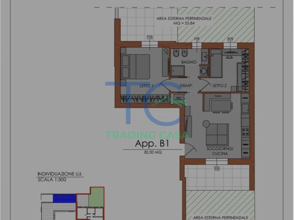 appartamento in vendita a Piacenza in zona Stadio