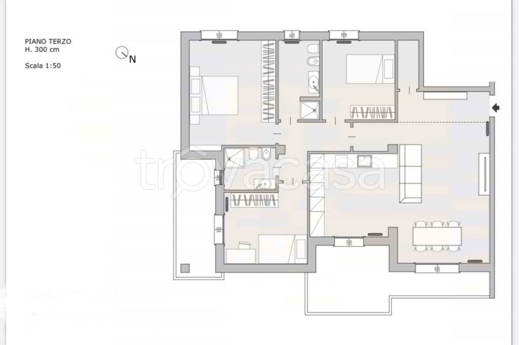 appartamento in vendita a Piacenza in zona Besurica