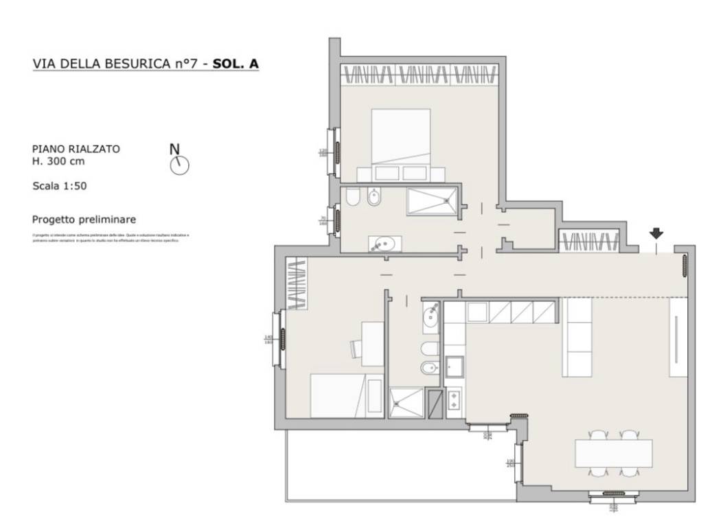 appartamento in vendita a Piacenza in zona Besurica