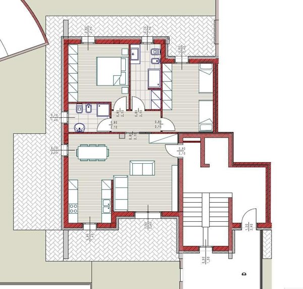 appartamento in vendita a Piacenza in zona Stadio