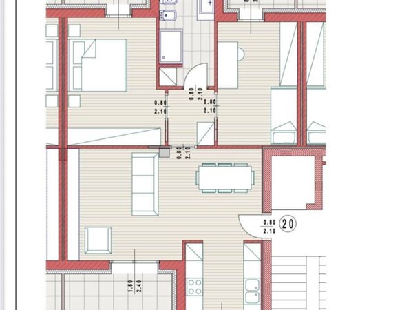 appartamento in vendita a Piacenza in zona Stadio