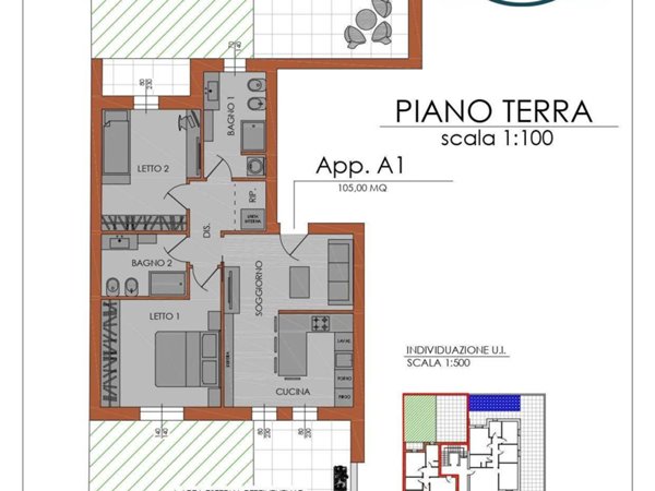 appartamento in vendita a Piacenza in zona Stadio