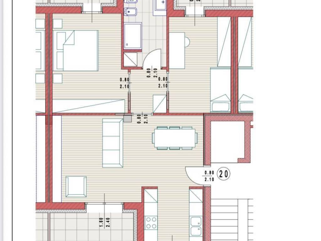 appartamento in vendita a Piacenza in zona Stadio