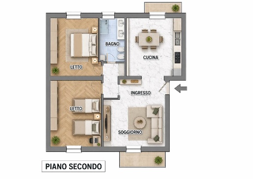 appartamento in vendita a Piacenza