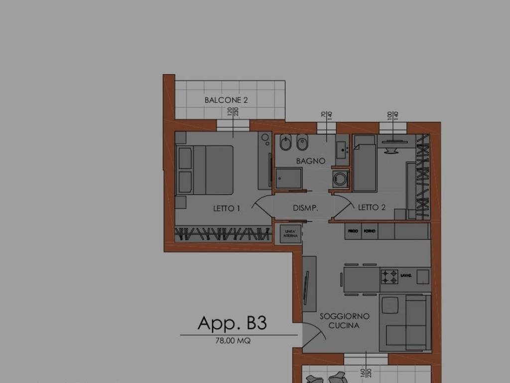 appartamento in vendita a Piacenza in zona Stadio