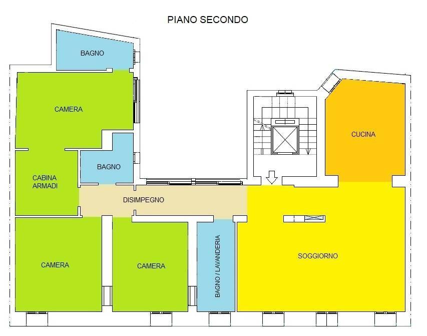 appartamento in vendita a Piacenza in zona Centro Storico