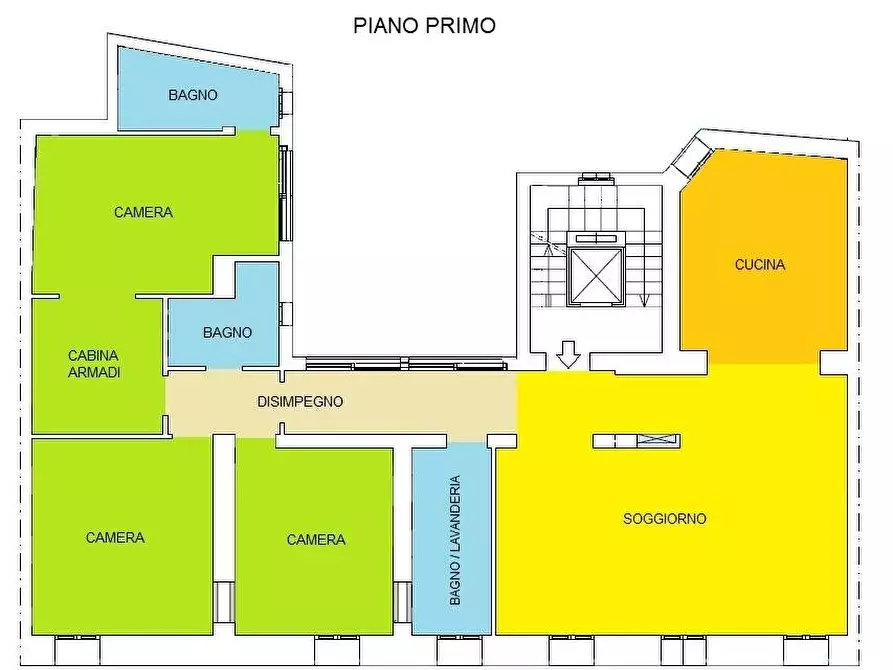 appartamento in vendita a Piacenza in zona Centro Storico