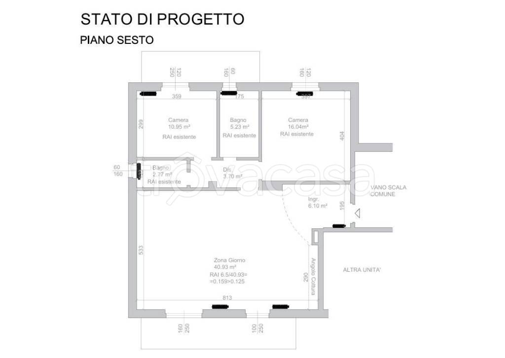 appartamento in vendita a Piacenza in zona Stadio