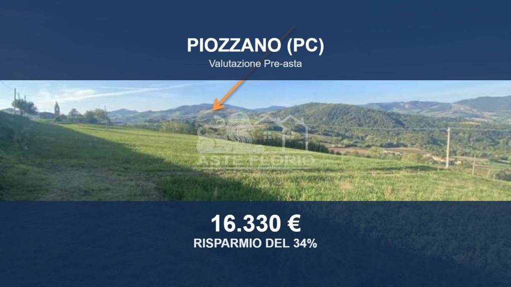 terreno edificabile in vendita a Piozzano in zona San Nazzaro