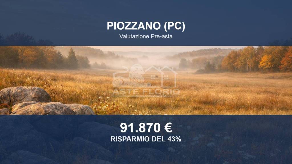 terreno agricolo in vendita a Piozzano in zona San Nazzaro