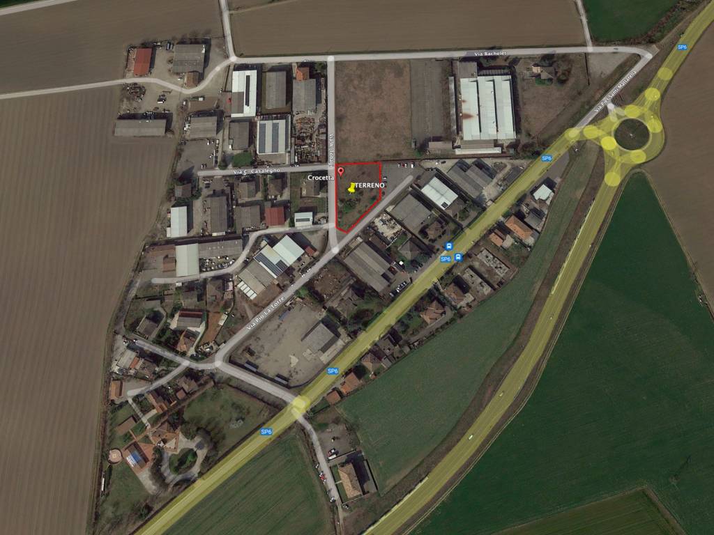 terreno agricolo in vendita a Podenzano in zona San Polo