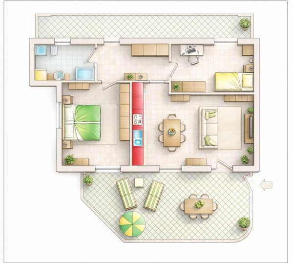 appartamento in vendita a Rivergaro in zona Niviano
