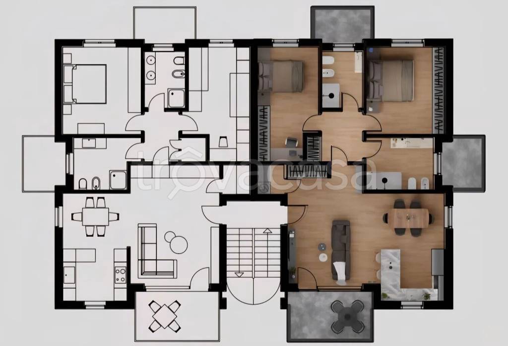 appartamento in vendita a Rottofreno