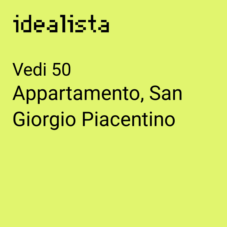 appartamento in vendita a San Giorgio Piacentino