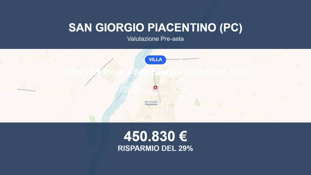 casa indipendente in vendita a San Giorgio Piacentino