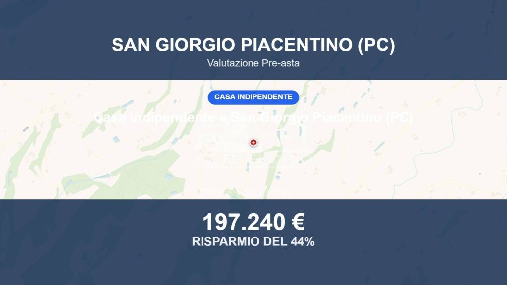 casa indipendente in vendita a San Giorgio Piacentino in zona Centovera