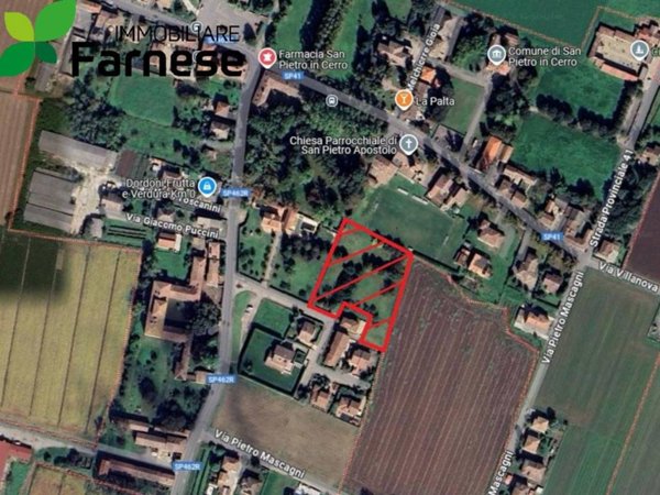 terreno edificabile in vendita a San Pietro in Cerro
