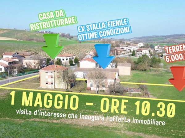 casa indipendente in vendita a Vernasca in zona Bacedasco Basso