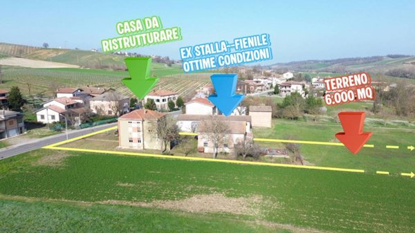 casa indipendente in vendita a Vernasca in zona Bacedasco Basso