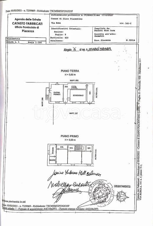 casa indipendente in vendita a Ziano Piacentino