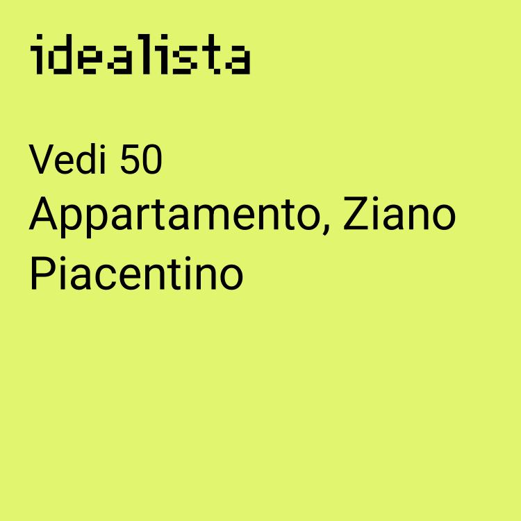 appartamento in vendita a Ziano Piacentino