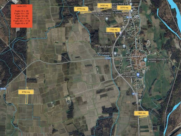 terreno edificabile in vendita a Lenta