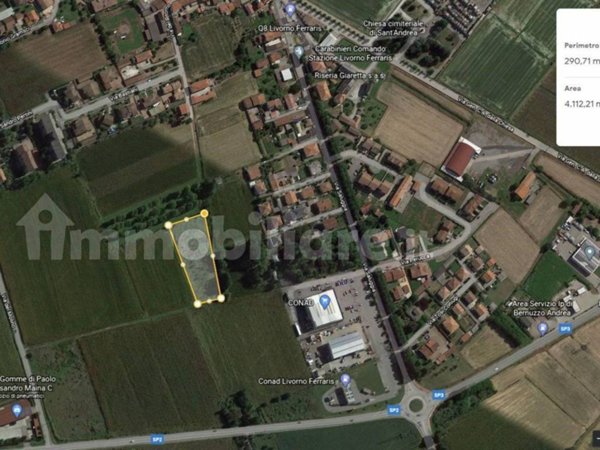terreno agricolo in vendita a Livorno Ferraris
