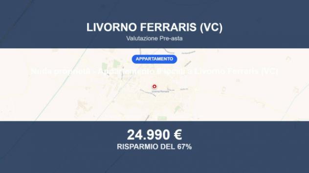 appartamento in vendita a Livorno Ferraris