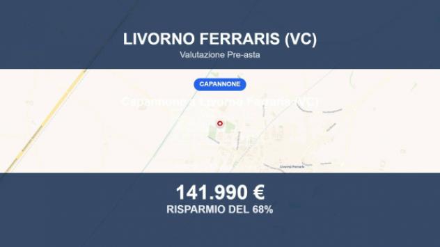 locale commerciale in vendita a Livorno Ferraris