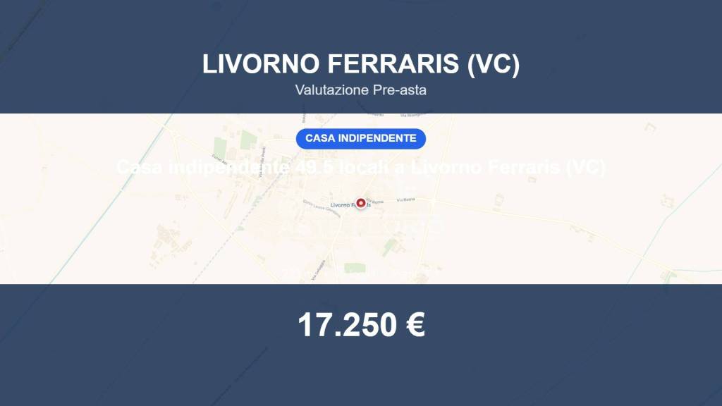casa indipendente in vendita a Livorno Ferraris in zona Garavoglie