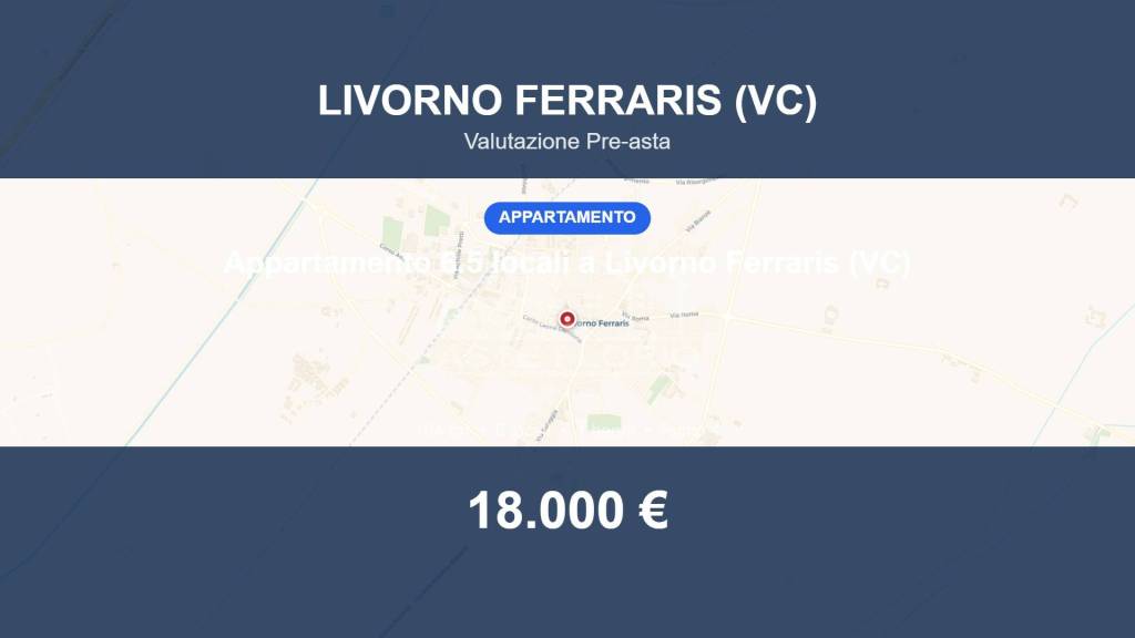 appartamento in vendita a Livorno Ferraris in zona Garavoglie