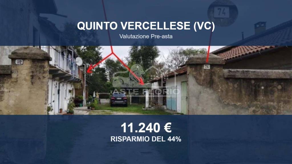 casa indipendente in vendita a Quinto Vercellese