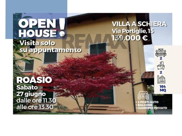 casa indipendente in vendita a Roasio in zona Sant'Eusebio