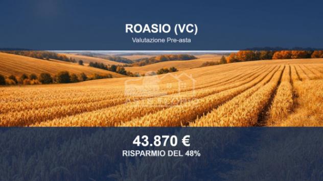 terreno edificabile in vendita a Roasio