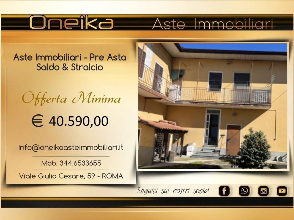 appartamento in vendita a Rovasenda
