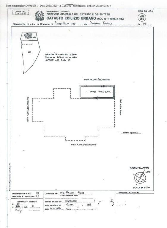 casa indipendente in vendita a Borgo Val di Taro in zona Monticelli
