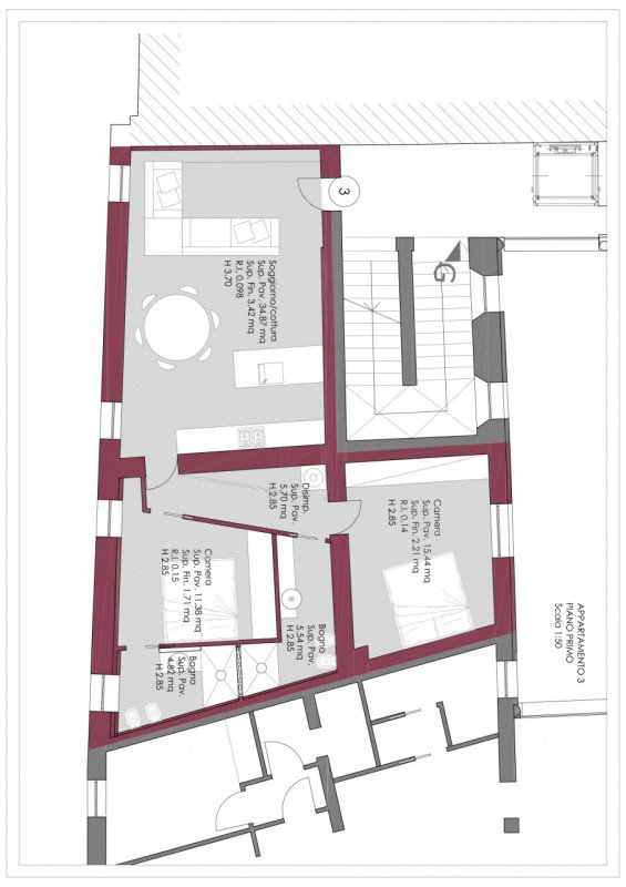 appartamento in vendita a Colorno