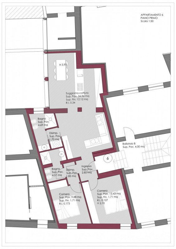 appartamento in vendita a Colorno