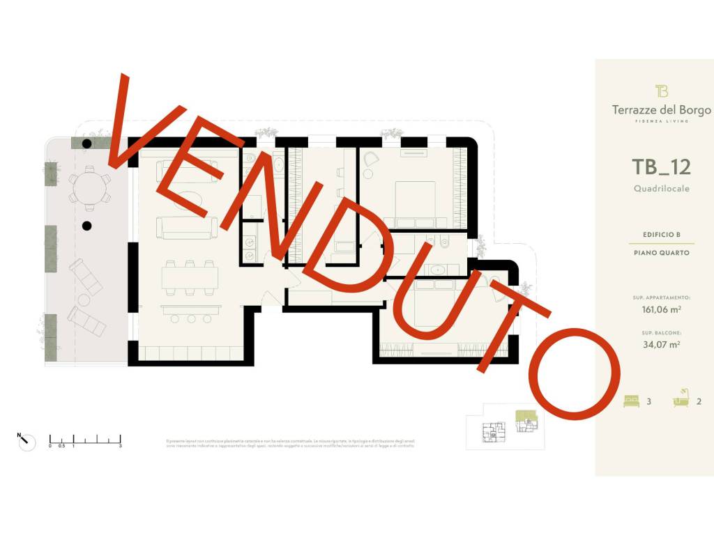 appartamento in vendita a Fidenza