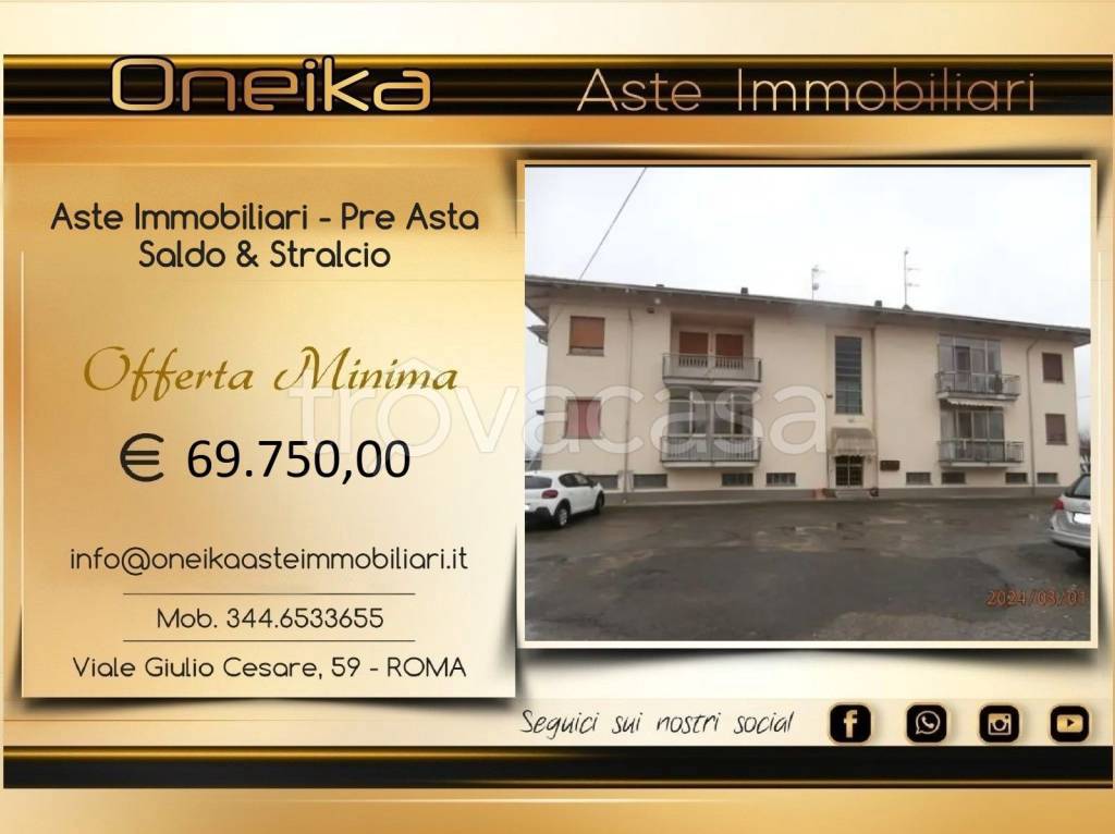 appartamento in vendita a Fontanellato in zona Paroletta