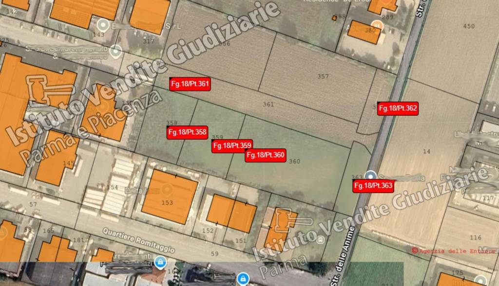 terreno agricolo in vendita a Fontevivo in zona Romitaggio