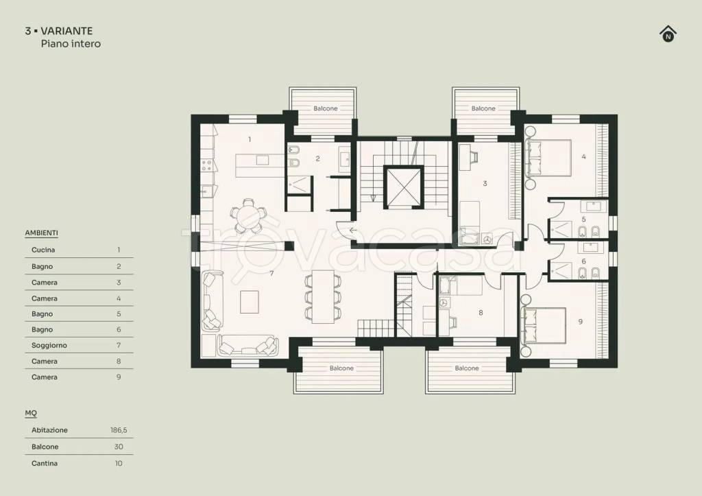 appartamento in vendita a Fornovo di Taro