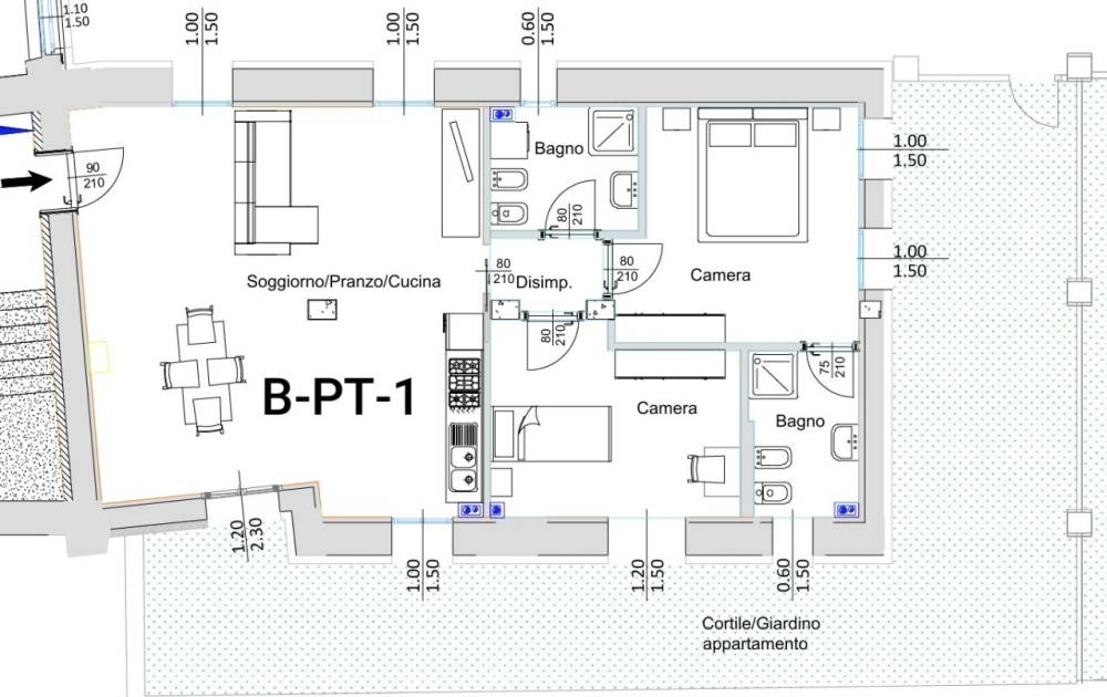 appartamento in vendita a Langhirano