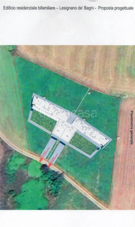 casa indipendente in vendita a Lesignano de' Bagni in zona Masdone