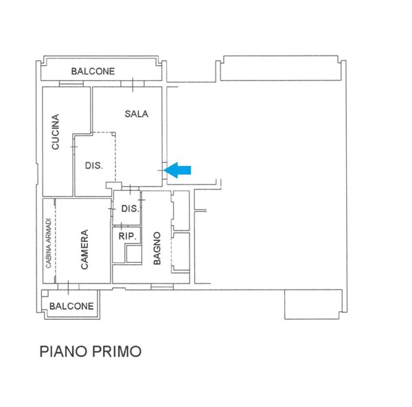 appartamento in vendita a Medesano in zona Sant'Andrea Bagni