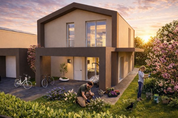 casa indipendente in vendita a Montechiarugolo in zona Monticelli Terme