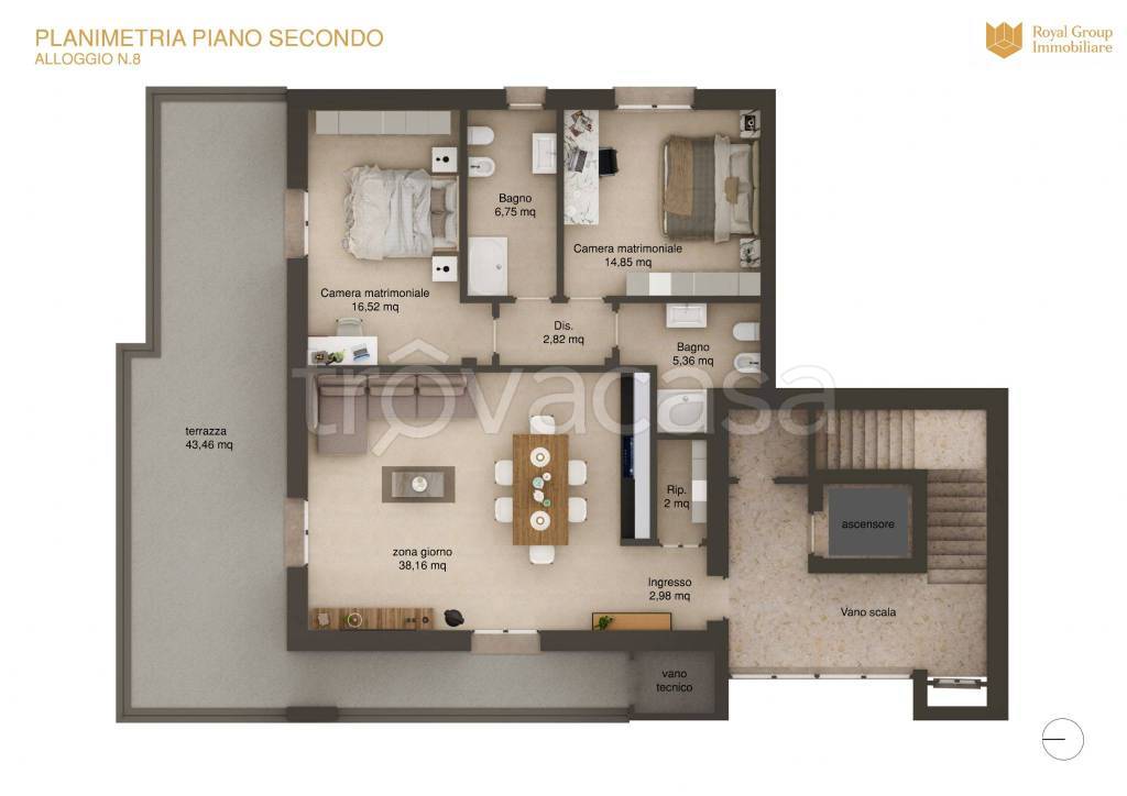 appartamento in vendita a Noceto